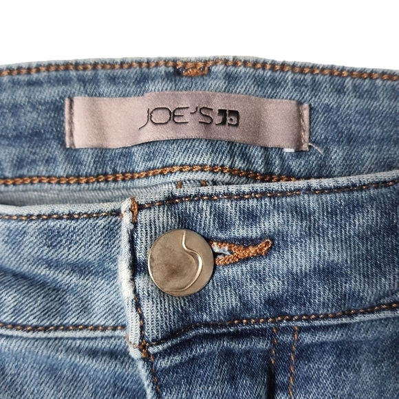 JOE'S Lambton Crop Bootcut Distressed Jeans Size W28 - Picture 4 of 15
